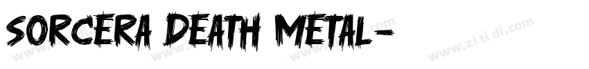 Sorcera Death Metal字体转换
